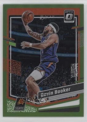 2023-24 Panini Donruss Optic Lime Green Prizm 76/149 Devin Booker #44 1o2