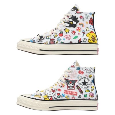 Converse x Sanrio Chuck 70 Hi Stickers Hello Kitty Men Unisex