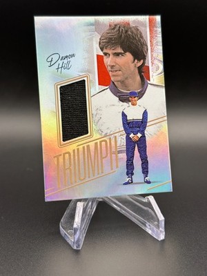 Damon Hill 1of2 Formel 1 Race worn Williams race suit Patch