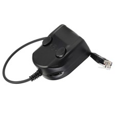 Crystal Headset Telephone Training Box Splitter Adapter Volume Control