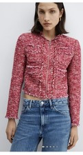 Tweed Jacket, Mango, Size US S