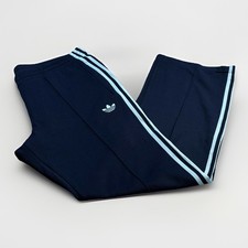 Adidas originals track bottoms medium women’s Blue see description Stretched Out