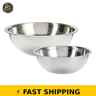 GoodCook Pro 2 Piece Stainless Steel Mixing Bowl Set 4qt & 2.5qt