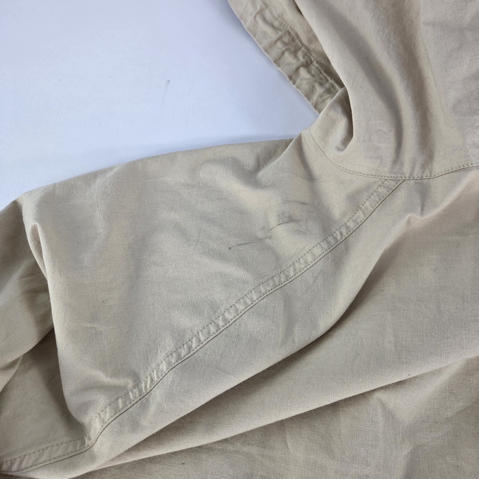 The North Face Ripstop Wind Hooded Jacket Size L Mens Beige Cotton Full-Zip thumbnail 17