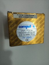 computar Vari Focal hg3z4512fcs-ir 4.5-12.5MM F1.2 tv lens