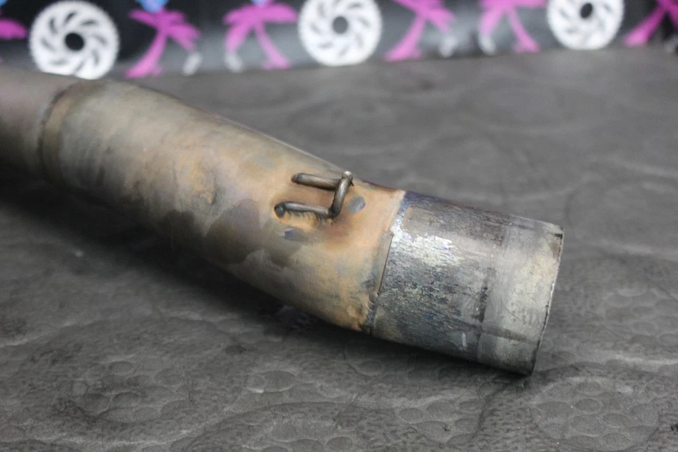 Yamaha 10-11 YZ250F 2011 OEM tubo de escape cabezal 17D-14611-50-00 Foto 4 de 4