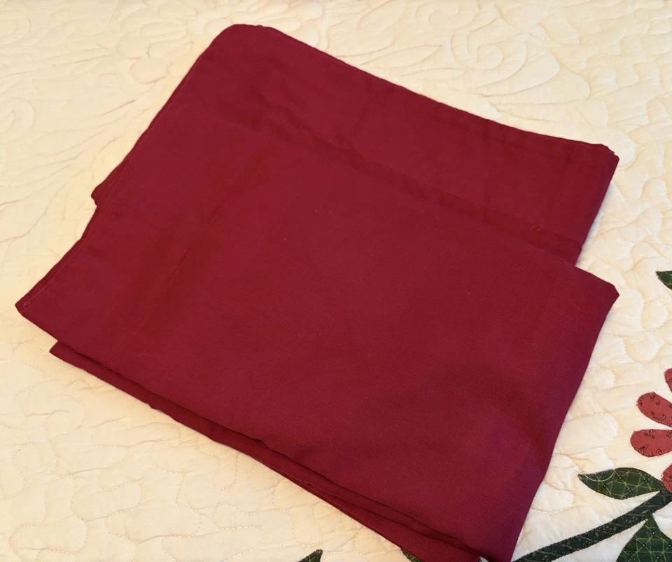 2Pcs Standard/Queen Pillow Shams Pair No Zipper Pillowcases - Image 2 of 4