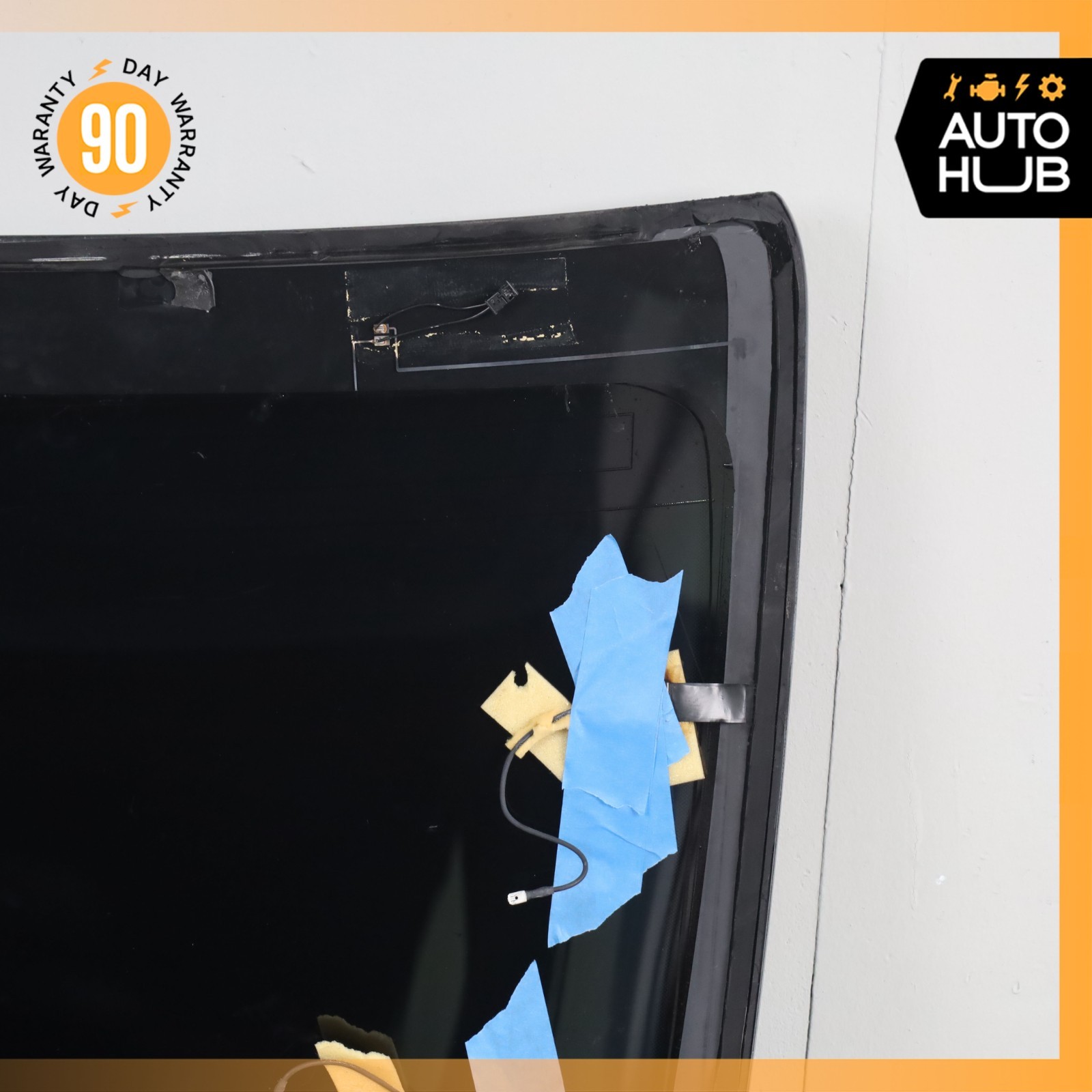 12-17 Bentley Continental GT Coupe Rear Windshield Wind Shield Glass OEM 73k