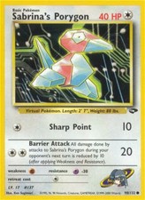 Sabrina's Porygon - Gym Challenge (Common) [GC-98]
