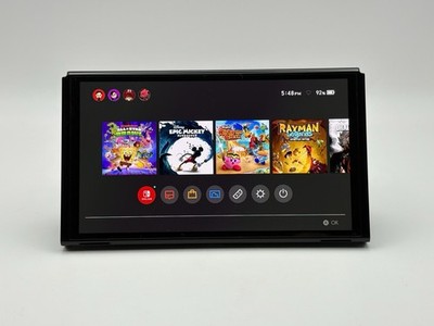 Nintendo Switch OLED - (HEG-001) - Tablet Only & 64 GB Micro SD Card