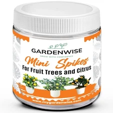 Mini Spikes Citrus Fertilizer Plant Food for Lemon Orange Lime Fruit Trees