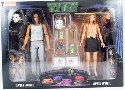 TMNT Tortues Ninja - NECA - 1990 Movie Casey Jones & April O'Neil