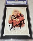BOBBY KNIGHT AUTO 2012 TOPPS ALLEN & GINTER #19 Indiana Hoosiers ISA CERTIFIED