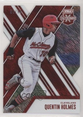 2017 Panini Elite Extra Edition Status Red Die-Cut 55/99 Quentin Holmes #64 1s8