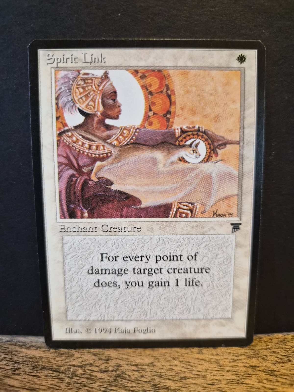 MTG Legends Spirit Link M/NM 1994