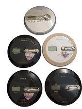 Lot Of 5 Sony CD Player Walkman D-NE330 / D-NE330LIV3 / D-NF340 Part Or Repair