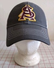 Arizona State Sun Devils Cap Hat Gray One Size Embroidered NCAA Top Of The World