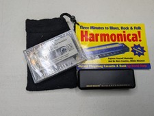Mojo Music Harmonica Learn To Play Bundle 1998 Instruction Book And Cassette Set