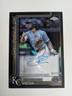 Jonathan India 2025 Topps Chrome Update Black Refractor Auto 01/10 Royals
