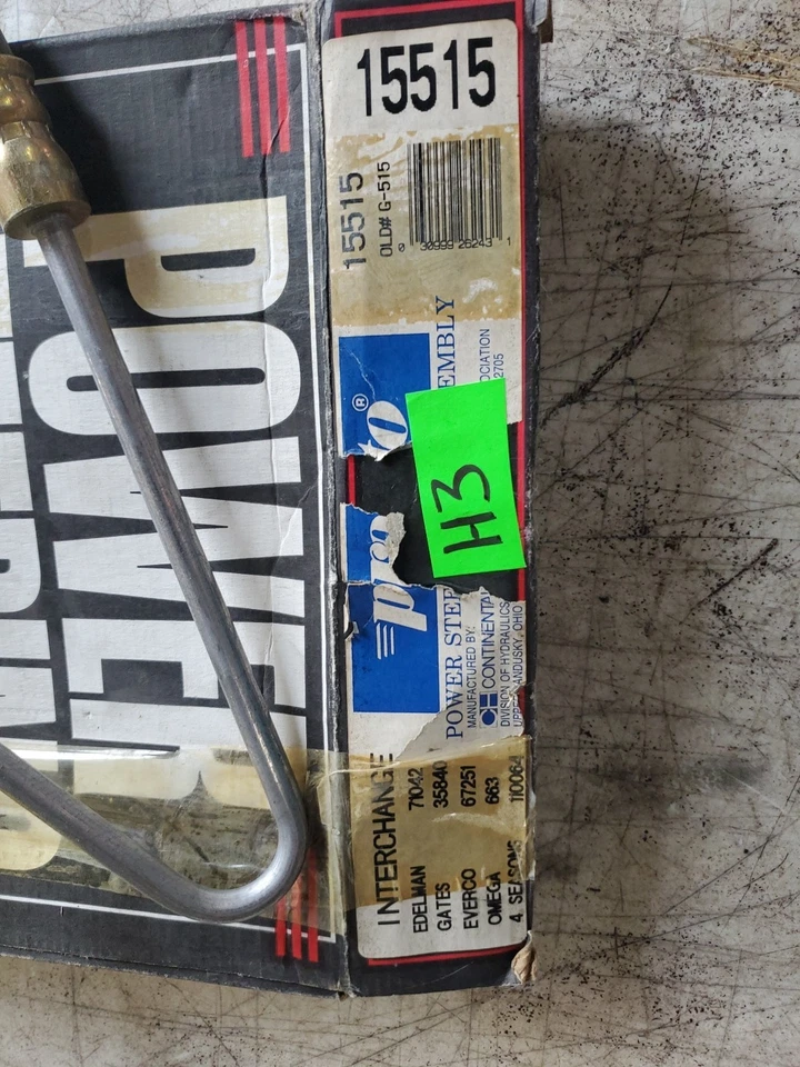 Manguera de dirección asistida Continental para 1979-80 Malibu Monte Carlo 15515 Foto 4 de 4