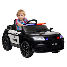 12V Kids Ride on Car w/ Remote Control, Black