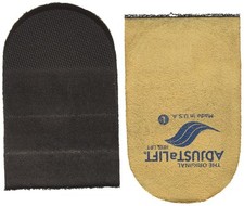 Warwick Enterprises Adjust A Lift Heel Lift, Large Pack of 2 Black