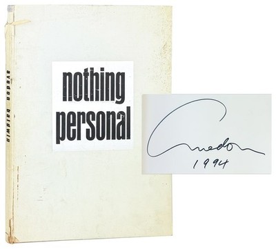 Richard Avedon, James Baldwin / Nothing Personal / Signed by