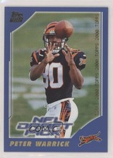 2000 Topps NFL Draft Pick Peter Warrick #400 15za