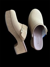 Rothy's The Platform Clog in Camel 8.5W