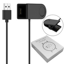 1pc Watch USB Charging Cable Data Clip Cradle Charger Wire For GolfBuddy W12