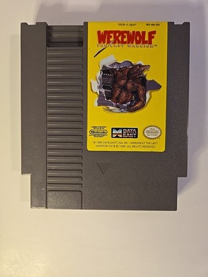 Werewolf: The Last Warrior (Nintendo, NES) Cart Only - Tested