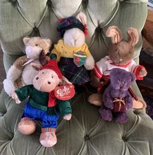 Lot 5 Plush Toys Boyd s Russ Berrie Cuddly Cousin Hoppy Wanderhare 6-12