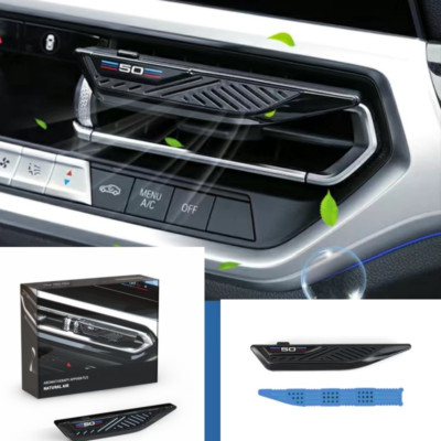 For BMW Natural Air Car Freshener Holder + 1x Fragrance Stick Mountain View