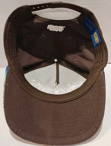 Star Wars Rebel Youth Hat Cap Adjustable SnapBack Chewbacca Bib Baseball Brown - Picture 7 of 8