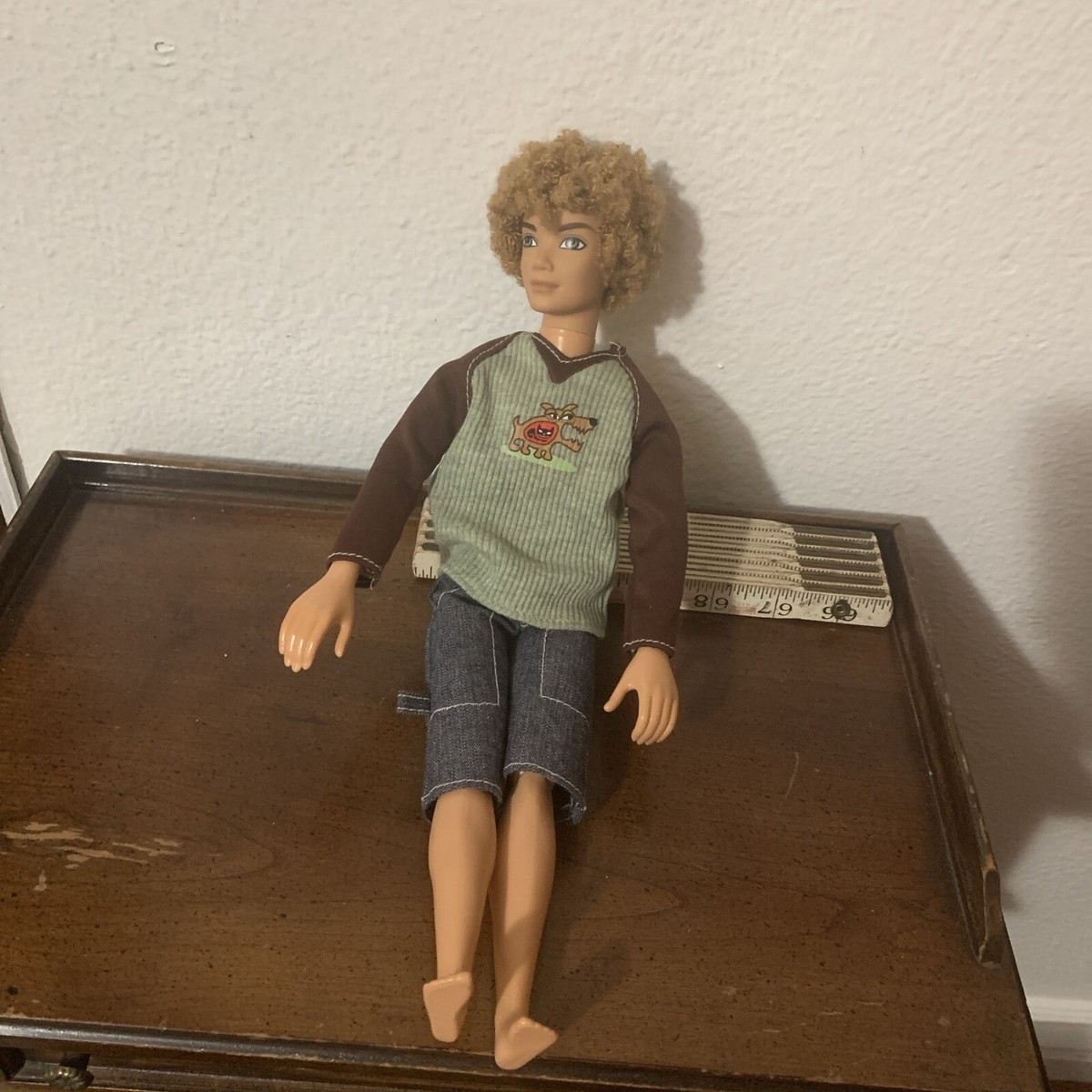 Mattel Barbie My Scene Bryant Male Doll Articulated 1999 Jointed