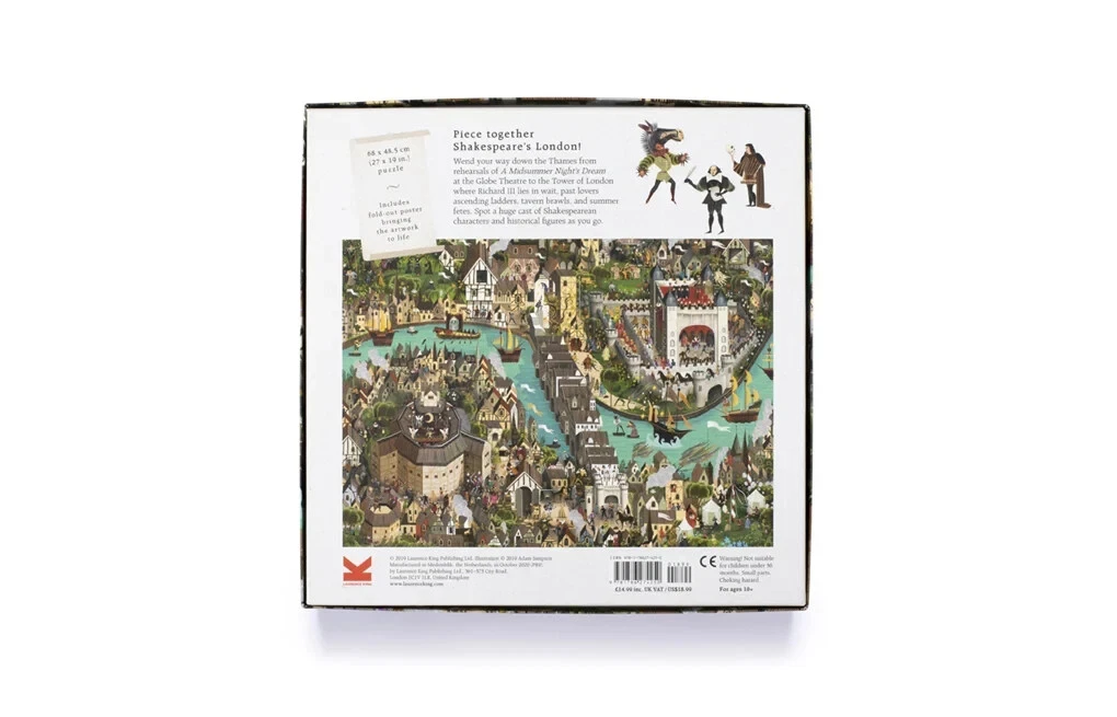 Shakespeare clearance jigsaw puzzle