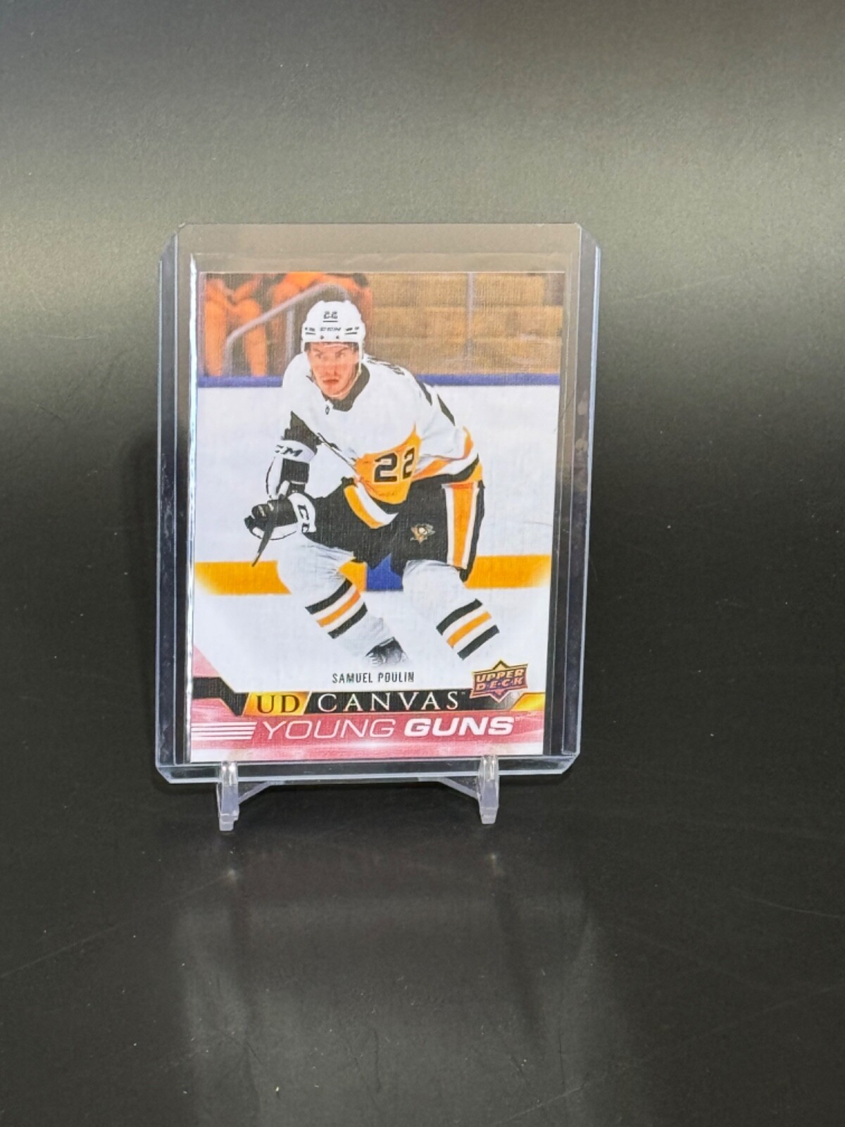 2022-23 Upper Deck #C213 Samuel Poulin Young Guns Canvas Pittsburgh Penguins