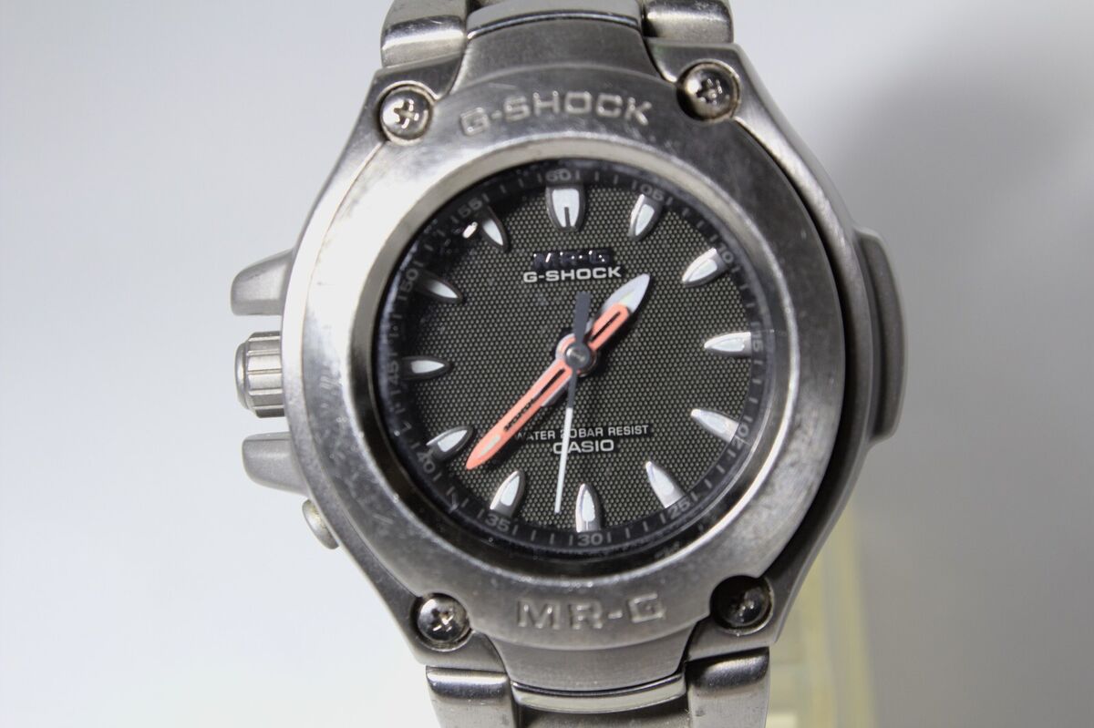 CASIO vintage G-SHOCK MR-G MRG-121T Titanium watch | eBay CASIO vintage G-SHOCK MR-G MRG-121T Titanium watch | eBay