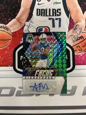 2024 Panini Mosaic Football Adonai Mitchell In Focus Green Black Rookie Auto /25
