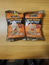 (Lot Of 2)10-Count Pack HotHands Large -18 Hours Heat Body & Hand Foot Warmers