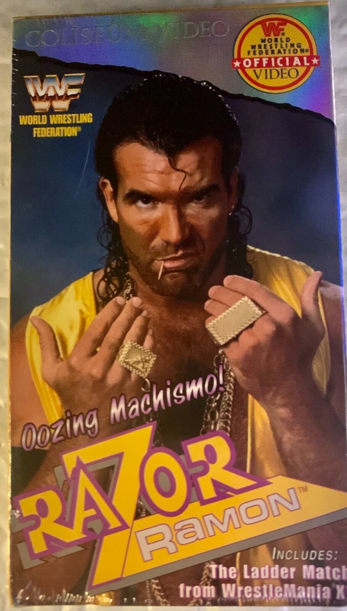 サムシング・ワイルド　字幕版VHS WWF Razor Ramon 'The Bad Guy' Oozing Machism VHS Tape 1994 New