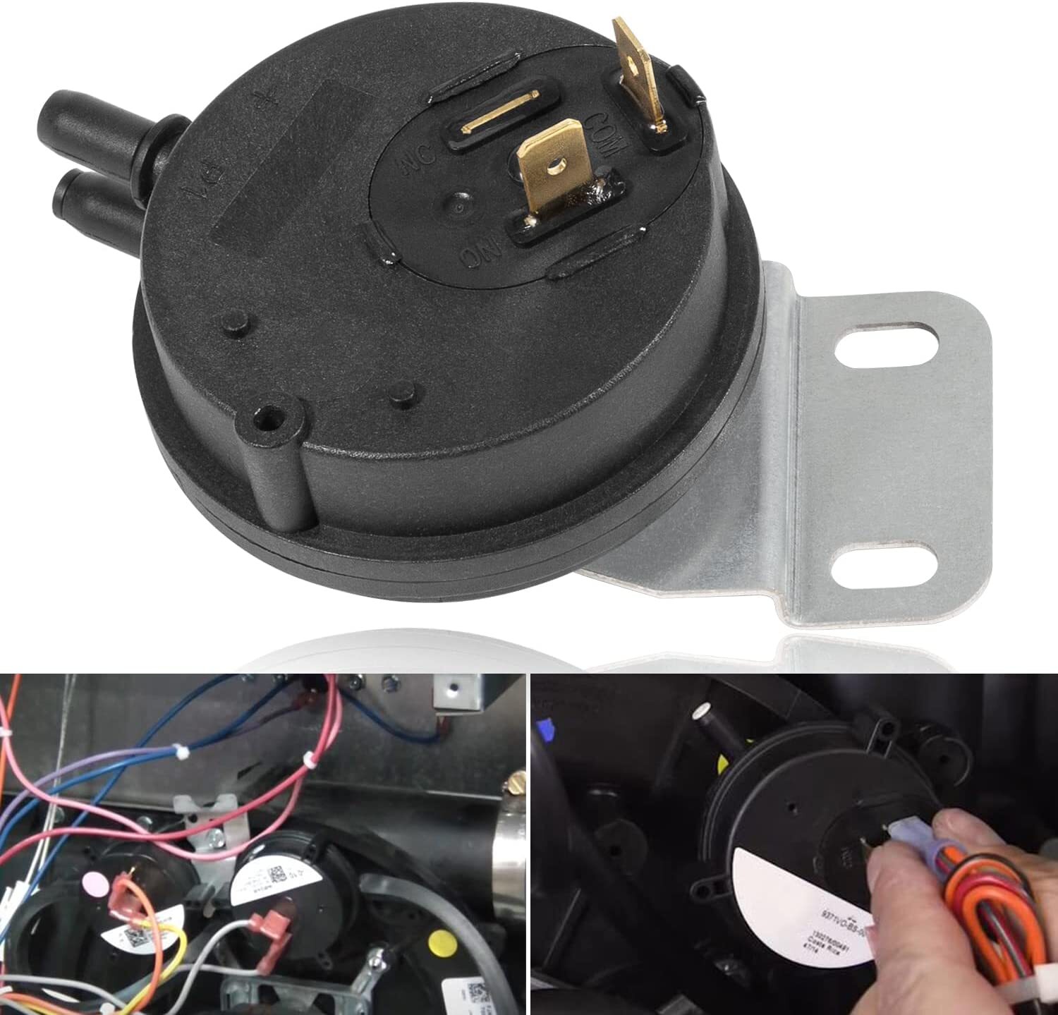 632444 Furnace Pressure Switch for Nordyne Intertherm Miller Gas Furnace  Parts | eBay