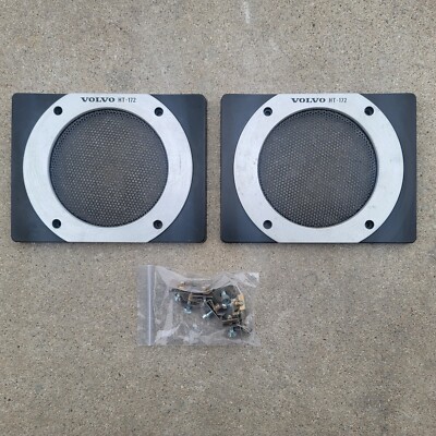 Volvo 240 HT-172 Rear Deck Speaker Covers Sound Turbo GL 242 244