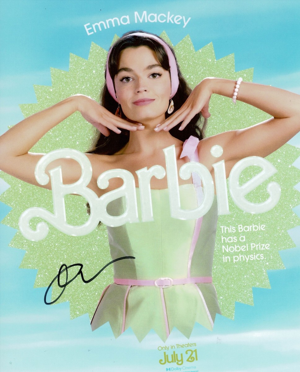 eitomanmama様　アイボリー Emma Mackey Signed 10X8 Photo Barbie The Movie AFTAL COA (5451) | eBay