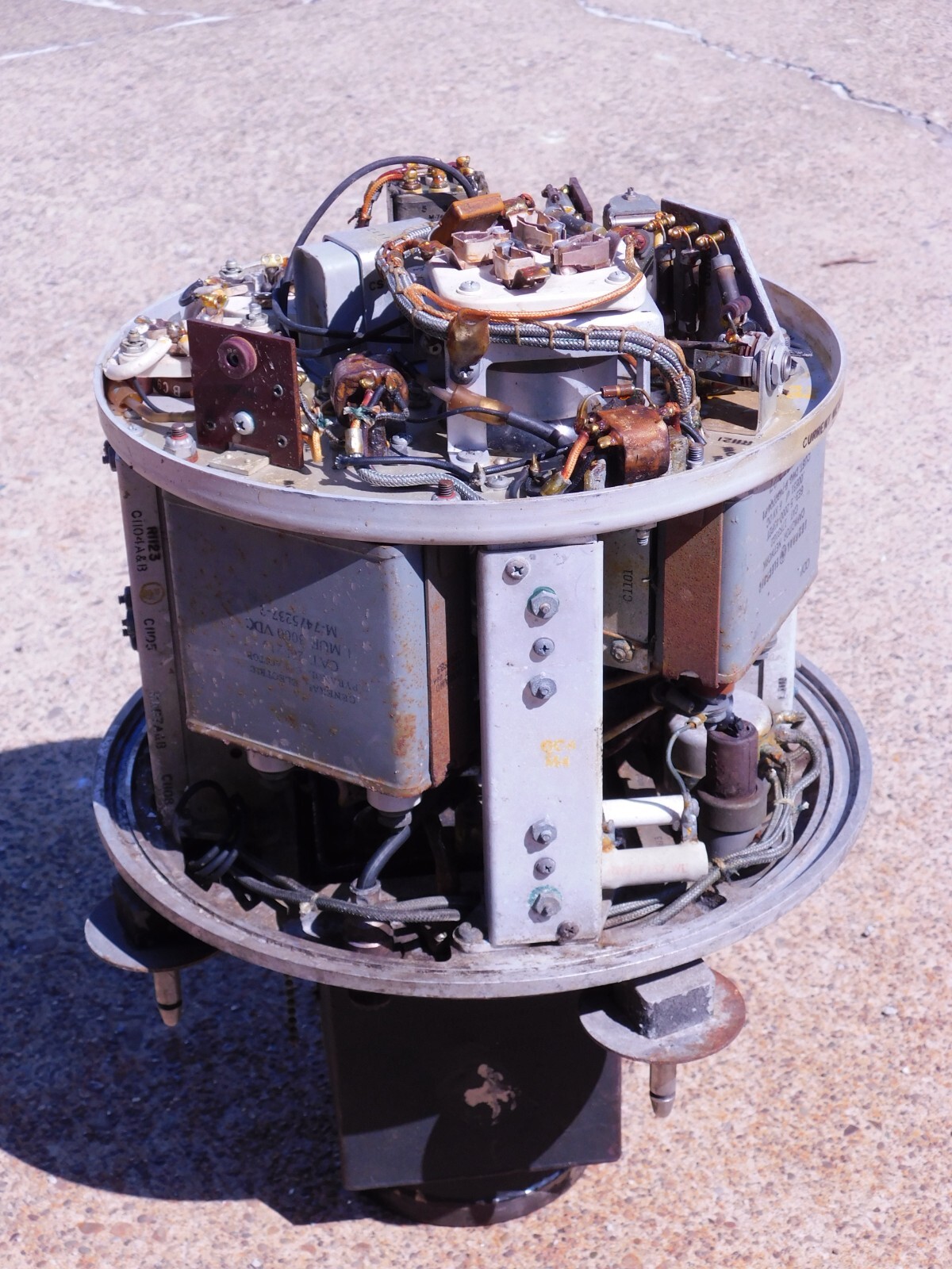 Vintage CROSLEY MD-5 MD-113 Radar RF Head Boeing B-47 Stratojet Tail Gun