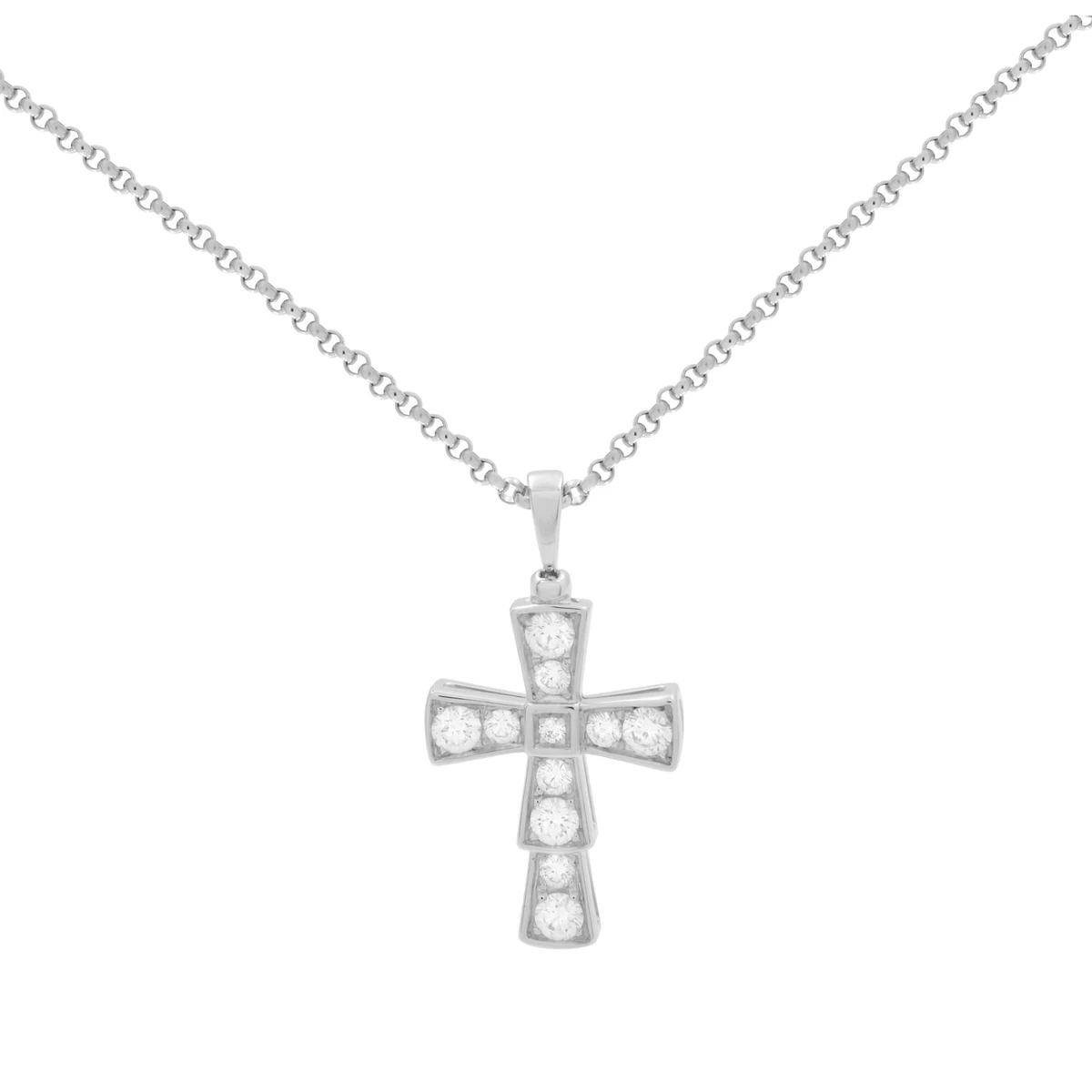 Bvlgari cross necklace deals