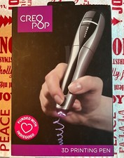Used CreoPop 3D Printing Pen Open With Box And Manual - Untested