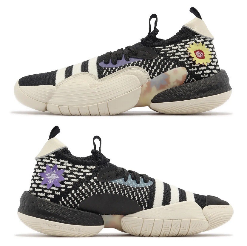 Adidas‎ Trae Young 2 Flower Basketball Shoes Sneakers -  IG2590 - Men\'s Size 13 s-l400.jpg main image 4