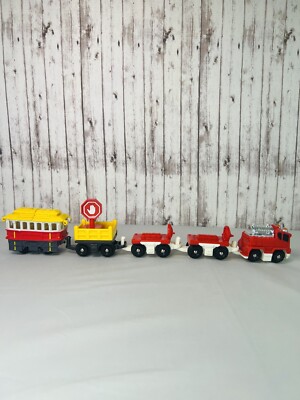 Fisher Price GeoTrax Fast Response Rescue Replacement Push Truck Train Accessory