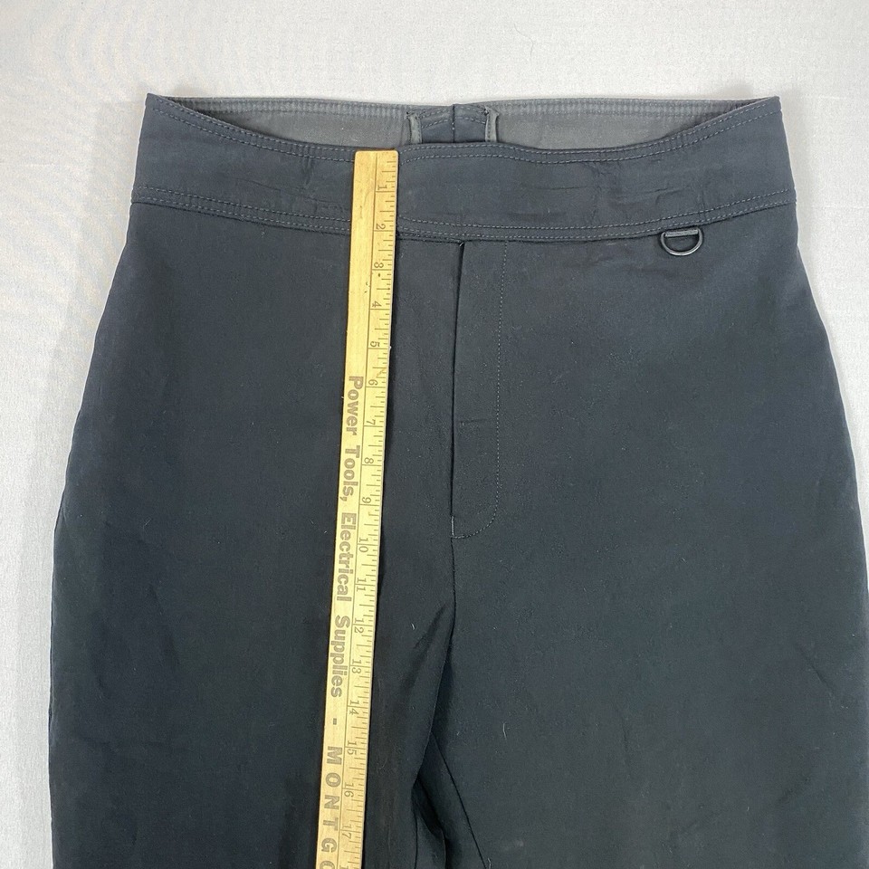 Vintage LL Bean Ski Pants Schoeller WB400 Stirrups Black Women’s Size
